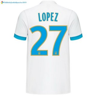 Maillot Marseille Domicile Lopez 2017 2018