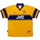 Thailande Maillot Arsenal Exterieur Retro 1997 1999 Jaune