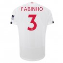 Maillot Liverpool NO.3 Fabinho Exterieur 2019 2020 Blanc