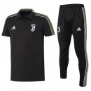 Polo Juventus Ensemble Complet 2018 2019 Noir Marron