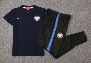 Polo Inter Milan Ensemble Complet 2018 2019 Noir