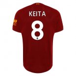 Maillot Liverpool NO.8 Keita Domicile 2019 2020 Rouge