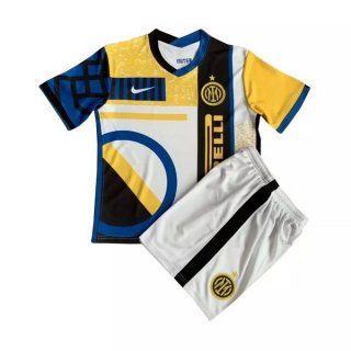 Maillot Inter Milan 4ª Enfant 2020/21 Jaune Maillot Inter Milan 4ª Enfant 2020/21 Jaune