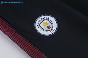 Survetement Manchester City 2017 2018 Bleu Clair Noir