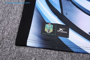 Maillot Rugby Cronulla Sharks Auckland 9's 2017 2018 Bleu