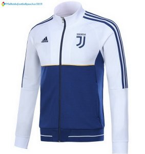 Survetement Juventus 2017 2018 Blanc Bleu