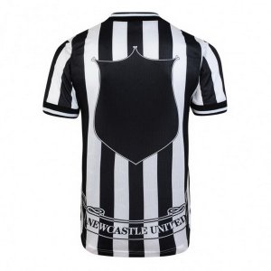 Maillot Newcastle United Domicile Retro 1997 1998 Negro Blanc