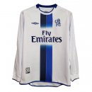 Maillot Chelsea Exterieur ML Retro 2003 2005 Blanc