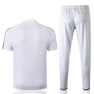 Polo Ensemble Complet Juventus 2019 2020 Blanc Gris