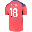 Maillot Chelsea NO.18 Giroud Third 2020 2021 Orange