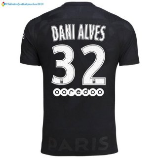 Maillot Paris Saint Germain Alves Third Dani 2017 2018