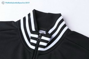 Survetement Real Madrid 2018 2019 Noir Blanc