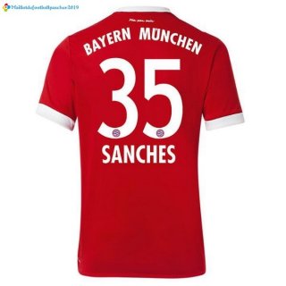 Maillot Bayern Munich Domicile Sanches 2017 2018