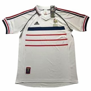 Maillot France Exterieur Retro 1998 Blanc Maillot France Exterieur Retro 1998 Blanc