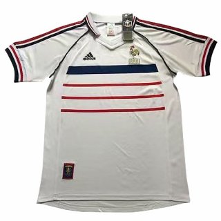 Maillot France Exterieur Retro 1998 Blanc