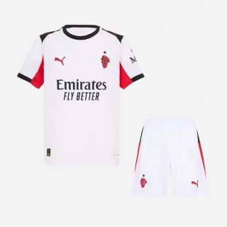 Maillot AC Milan Exterieur Enfant 2025-26 Maillot AC Milan Exterieur Enfant 2025-26