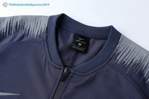 Survetement Inter Milan 2018 2019 Gris Bleu