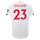 Maillot Liverpool NO.23 Shaqiri Exterieur 2019 2020 Blanc