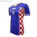 Maillot Croatie Exterieur Retro 1998 Bleu