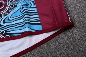 Maillot Rugby Manly Sea Eagles Indígena 2017 2018 Rouge