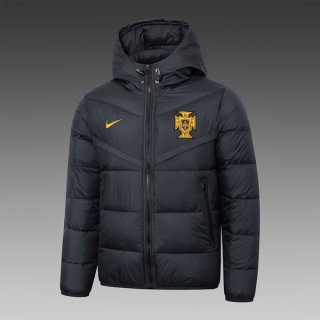 Manteau de duvet Portugal 2024 2025 Noir Manteau de duvet Portugal 2024 2025 Noir
