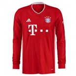 Thailande Maillot Bayern Munich Domicile ML 2020 2021 Rouge