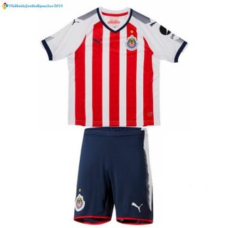 Maillot CD Guadalajara Enfant Domicile 2017 2018