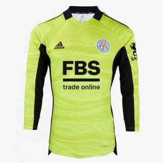 Thailande Maillot Leicester City Gardien ML 2021 2022 Jaune Thailande Maillot Leicester City Gardien ML 2021 2022 Jaune