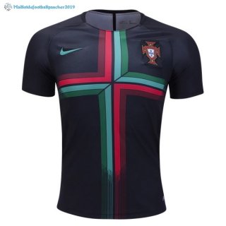 Maillot Portugal 2018 Pre Match Noir