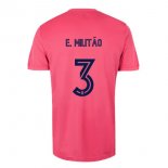 Maillot Real Madrid Exterieur NO.3 E. Militão 2020 2021 Rose