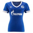 Maillot Schalke 04 Domicile Femme 2018 2019 Bleu