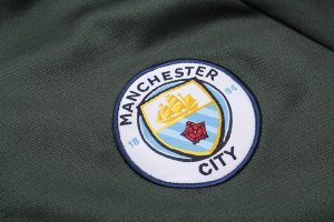 Survetement Manchester City 2018 2019 Vert Noir