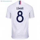 Maillot France Exterieur Lemar 2018 Blanc