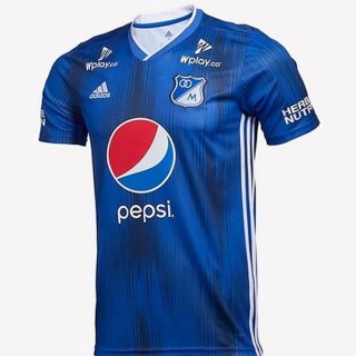 Maillot Millonarios Domicile 2019 2020 Bleu Maillot Millonarios Domicile 2019 2020 Bleu