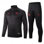 Survetement Paris Saint Germain 2019 2020 Rouge Noir