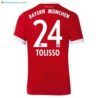 Maillot Bayern Munich Domicile Tolisso 2017 2018 Maillot Bayern Munich Domicile Tolisso 2017 2018