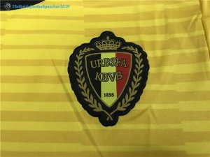 Maillot Belgique Exterieur 2018 Jaune