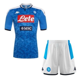 Maillot Naples Domicile Enfant 2019 2020 Azul