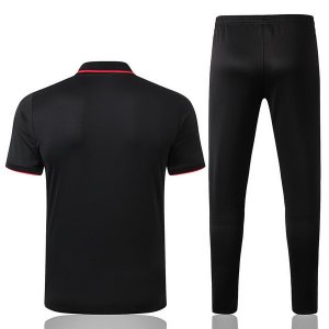 Polo Atlético de Madrid Ensemble Complet 2019 2020 Noir