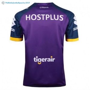 Maillot Rugby Melbourne Storm Auckland 9's 2017 2018 Bleu