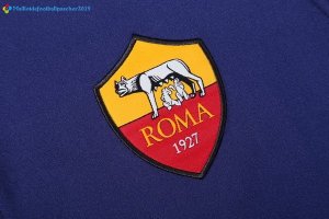 Survetement AS Roma 2017 2018 Bleu Marine Rouge