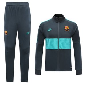 Survetement Barcelona 2019 2020 Gris Vert
