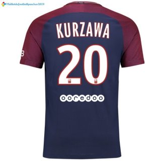 Maillot Paris Saint Germain Domicile Kurzawa 2017 2018