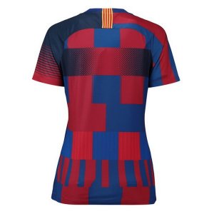Maillot Barcelona Femme 20th Bleu Rouge