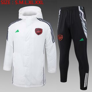 Doudoune Arsenal Ensemble Complet 2024 2025 Blanc Doudoune Arsenal Ensemble Complet 2024 2025 Blanc