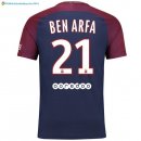 Maillot Paris Saint Germain Domicile Ben Arfa 2017 2018