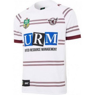 Maillot Manly Sea Eagles Exterieur 2018 Blanc Maillot Manly Sea Eagles Exterieur 2018 Blanc