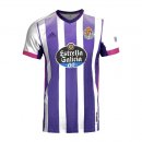 Thailande Maillot Real Valladolid Domicile 2020 2021 Blanc Purpura