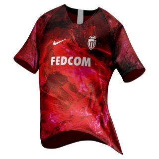 EA Sport Maillot AS Monaco 2018 2019 Rouge EA Sport Maillot AS Monaco 2018 2019 Rouge