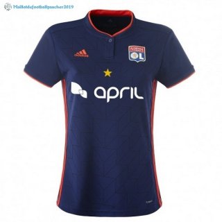 Maillot Lyon Exterieur Femme 2018 2019 Bleu Maillot Lyon Exterieur Femme 2018 2019 Bleu